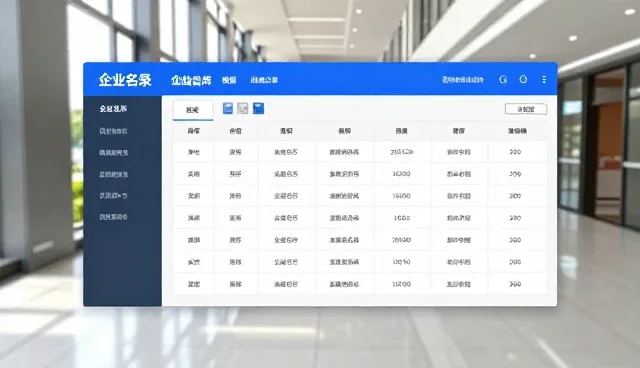企业名录查询系统使用与维护中的关键选型关注点